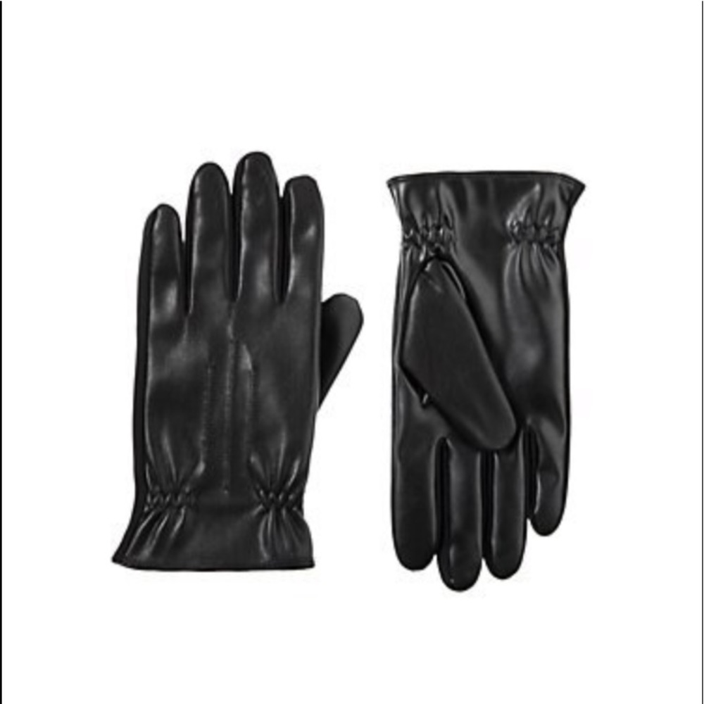 Totes Men’s Stretch Faux Touch Screen Gloves